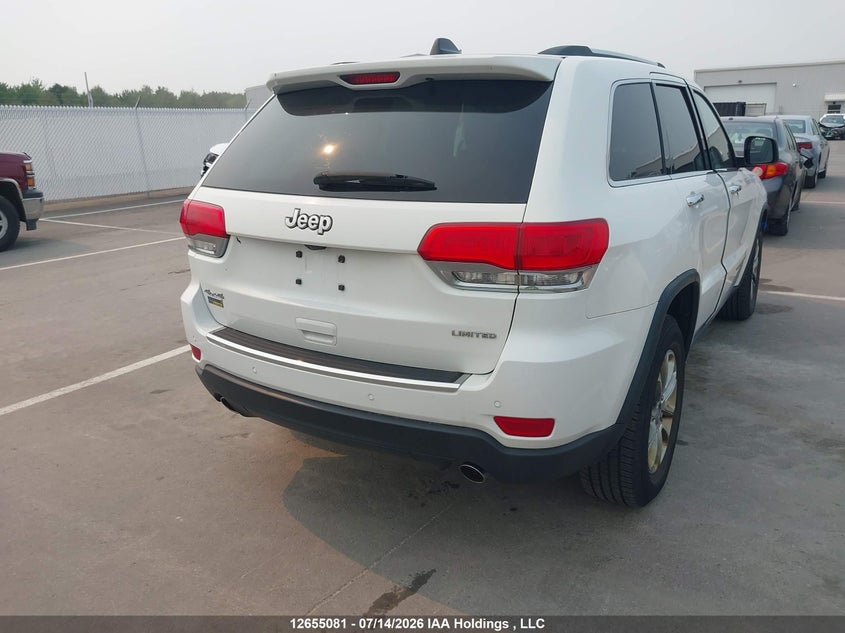 Vin: 1c4rjfbg5ec188232, lot: 3075065, jeep grand cherokee limited 20144