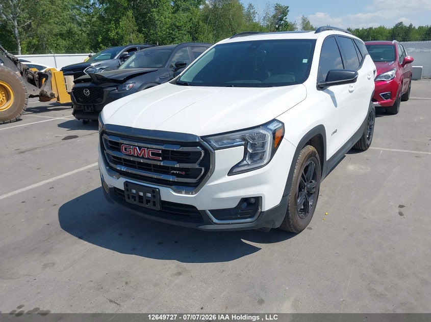 2023 GMC Terrain, Left Side, IAAI, VIN 3GKALYEG3PL173304 — photo 2