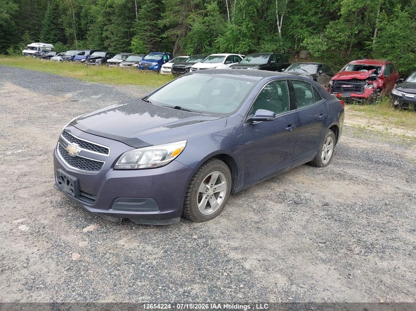 2013 Chevrolet Malibu, Engine Fire, IAAI, VIN 1G11B5SA3DF253231 — photo 2