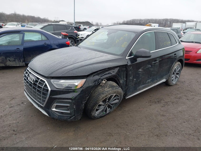 2025 Audi Q5, Left Front, IAAI, VIN WA1ABAFY2S2020799 — photo 2