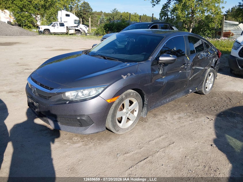 Vin: 2hgfc2f53gh026969, lot: 3075098, honda civic lx 20162