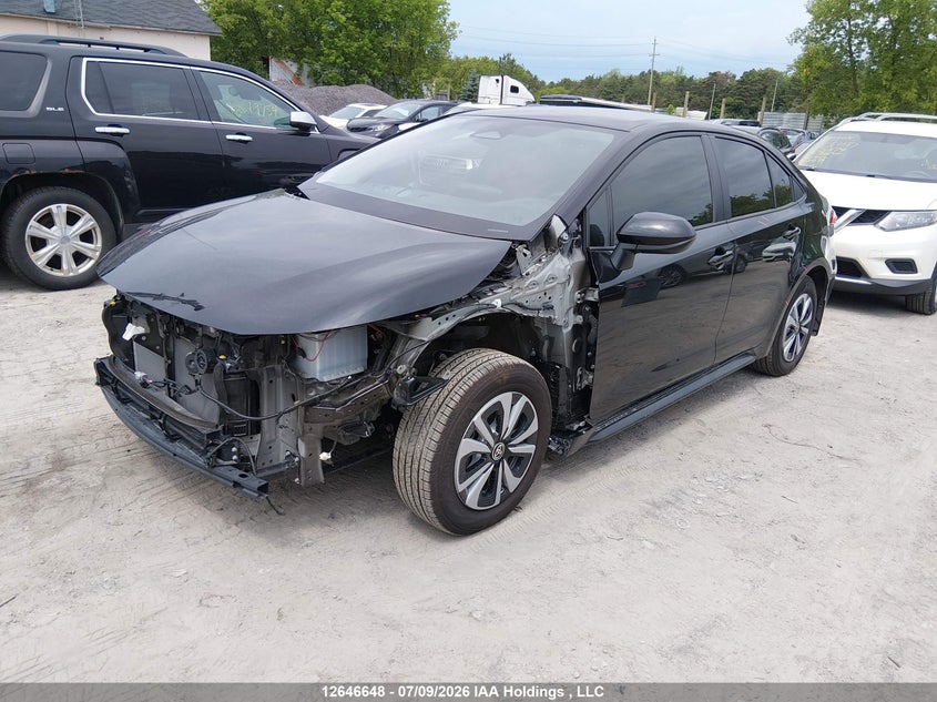 Vin: jtdbcmfe7t3117216, lot: 3075103, toyota corolla hybrid le 20262
