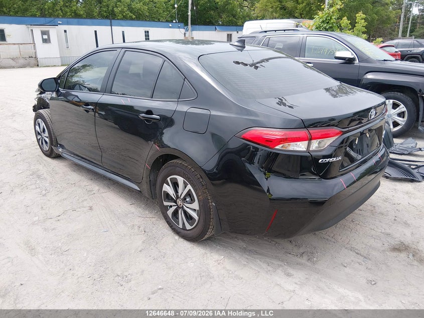 Vin: jtdbcmfe7t3117216, lot: 3075103, toyota corolla hybrid le 20263