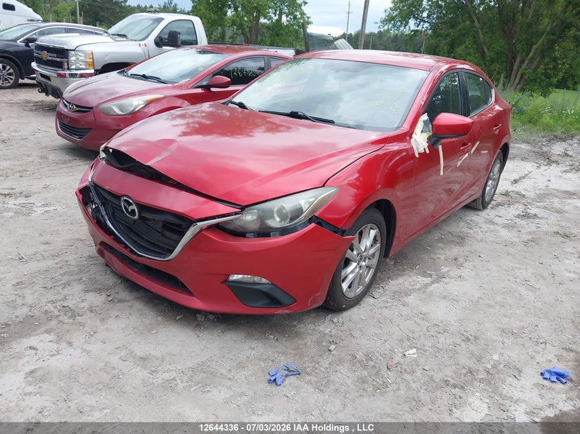 Vin: jm1bm1v74e1151496, lot: 3075104, mazda mazda3 gs-sky 20142