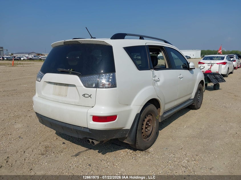 Vin: ja4jt5ax3du606762, lot: 3075121, mitsubishi outlander xls 20134