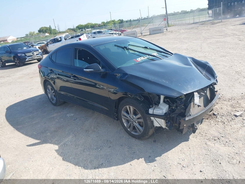 Vin: kmhd84lfxhu156788, lot: 3075124, hyundai elantra gl 2017 img_1