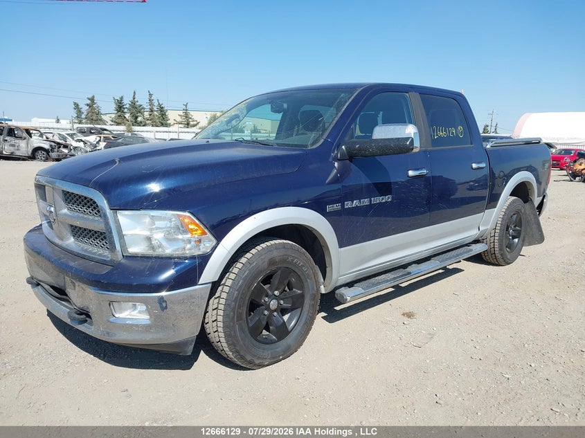 2012 RAM 1500, Rear, IAAI, VIN 1C6RD7NT4CS297040 — photo 2