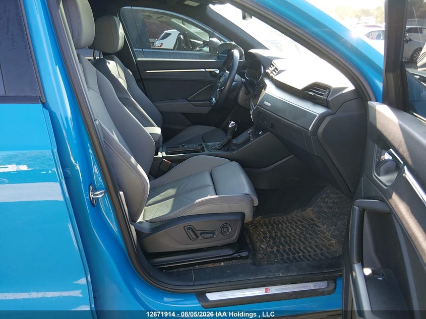 2021 AUDI Q3 SPORT UTILITY VEHICLE 2.0L I-4 DI, DOHC, VVT, TURBO, 228HP