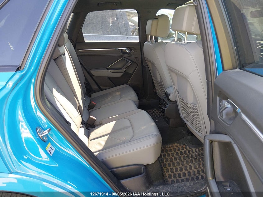2021 AUDI Q3 SPORT UTILITY VEHICLE 2.0L I-4 DI, DOHC, VVT, TURBO, 228HP