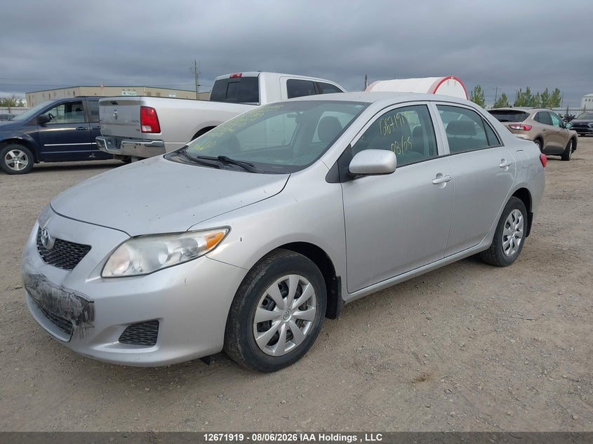 2010 Toyota Corolla, Удар сзади, IAAI, VIN 2T1BU4EE8AC406110 — фото 2