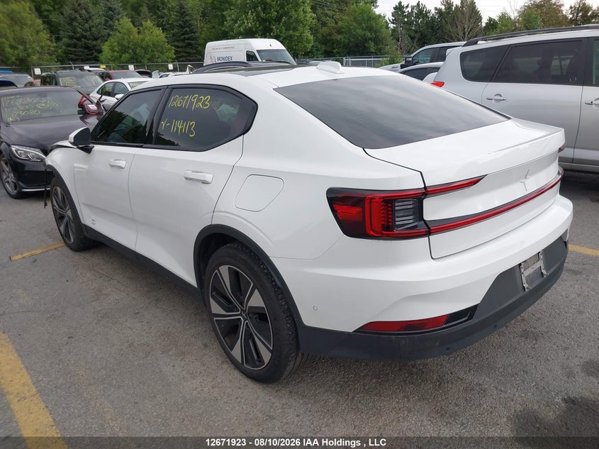 Vin: ysmeg3ka3pl114113, lot: 3075168, polestar 2 long range single motor/long range single motor plus 20233