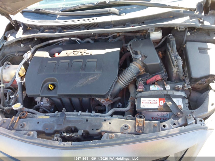 2011 TOYOTA COROLLA SEDAN 1.8L I-4 DOHC, VVT, 132HP