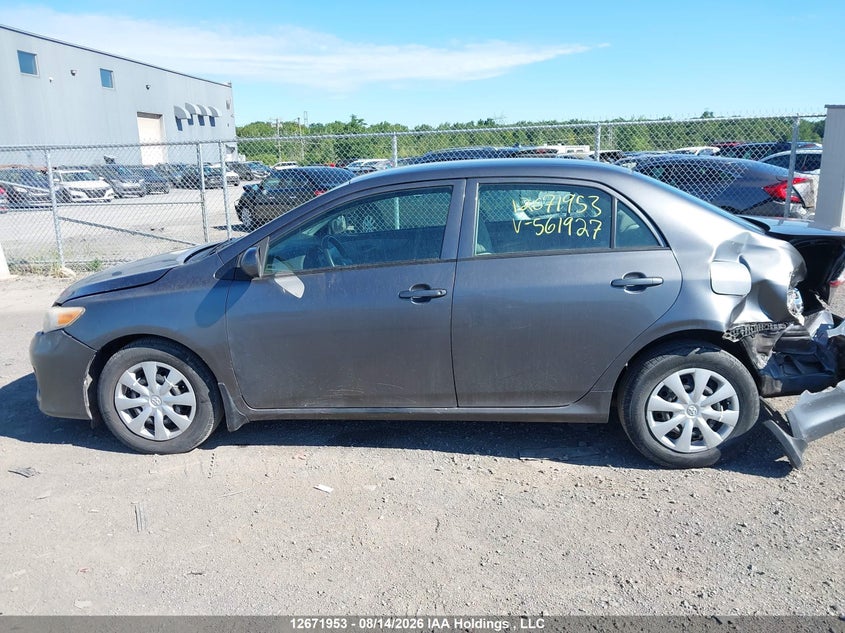 2011 TOYOTA COROLLA SEDAN 1.8L I-4 DOHC, VVT, 132HP