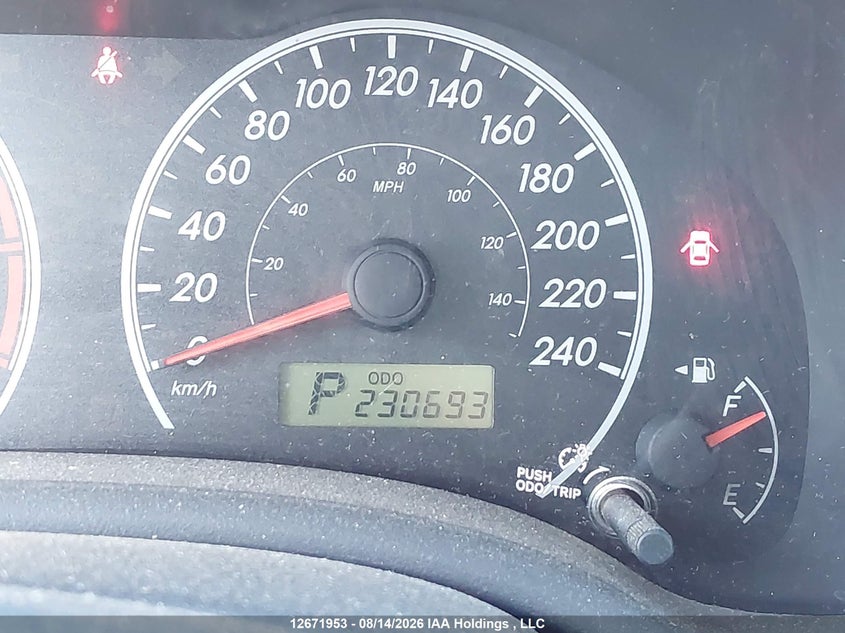 2011 TOYOTA COROLLA SEDAN 1.8L I-4 DOHC, VVT, 132HP