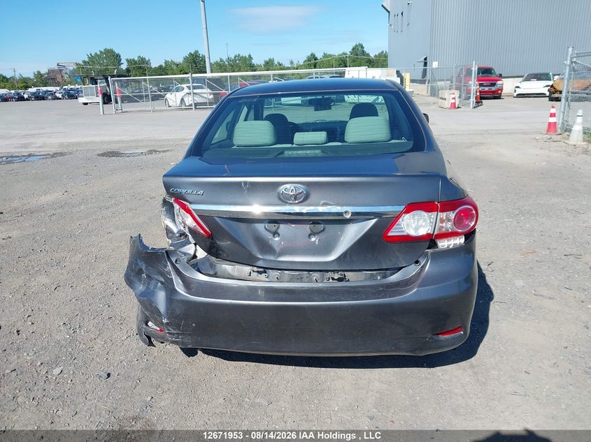 2011 TOYOTA COROLLA SEDAN 1.8L I-4 DOHC, VVT, 132HP