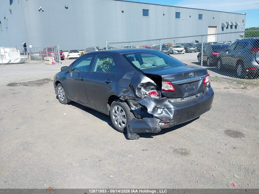 2011 TOYOTA COROLLA SEDAN 1.8L I-4 DOHC, VVT, 132HP