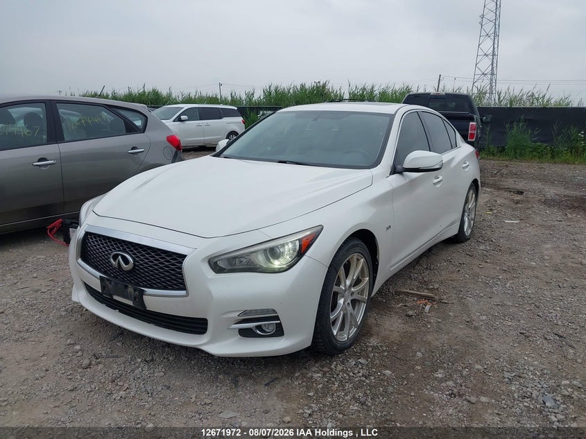 2016 Infiniti Q50, Благодійність, IAAI, VIN JN1EV7AR4GM340965 — фото 2