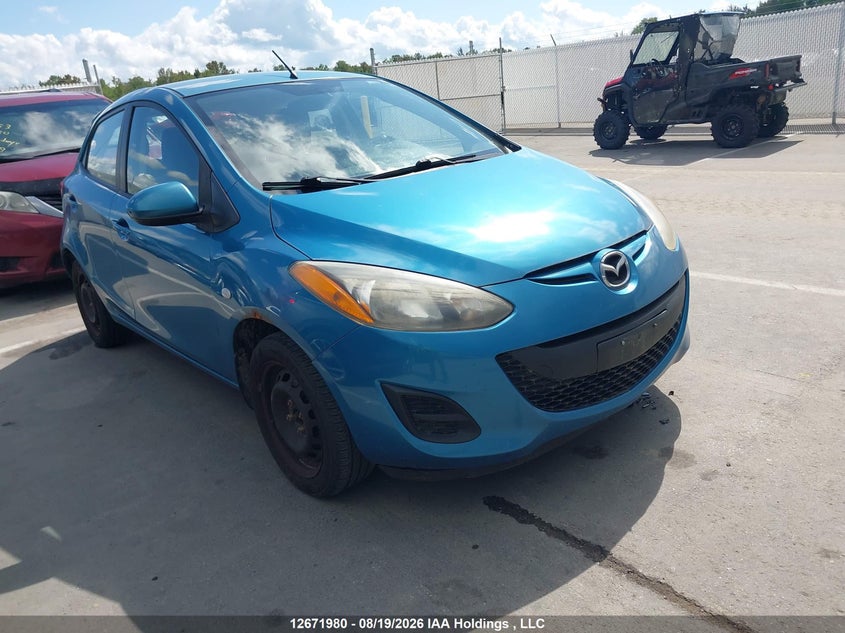 Vin: jm1de1hy5b0113819, lot: 3075225, mazda mazda2 sport 2011 img_1