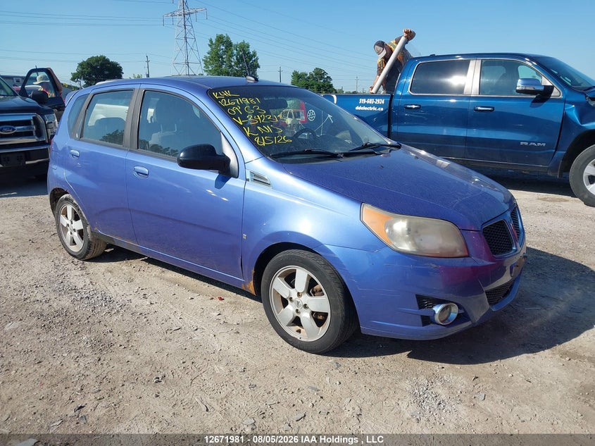 2009 PONTIAC WAVE SEDAN 1.6L I4 FI DOHC 16V NF4