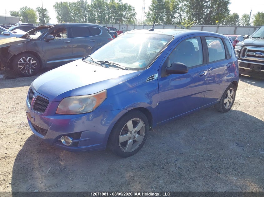 2009 PONTIAC WAVE SEDAN 1.6L I4 FI DOHC 16V NF4