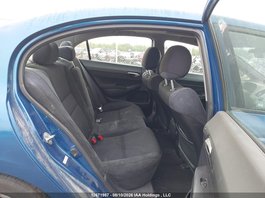 2011 HONDA CIVIC SEDAN 1.8L I-4 VVT, 140HP