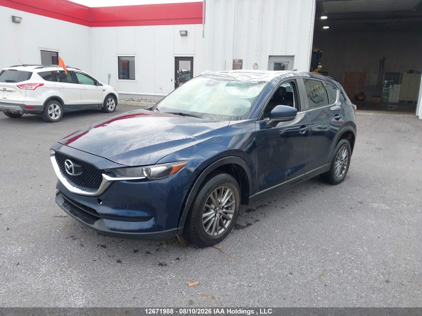 2018 Mazda CX-5, Переворот, IAAI, VIN JM3KFBCM1J0393484 — фото 2