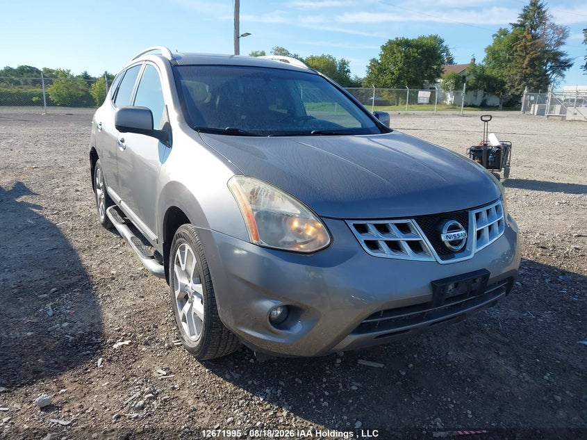 2012 Nissan Rogue Sv W/Sl Pkg, Rear, IAAI, VIN JN8AS5MV9CW353750