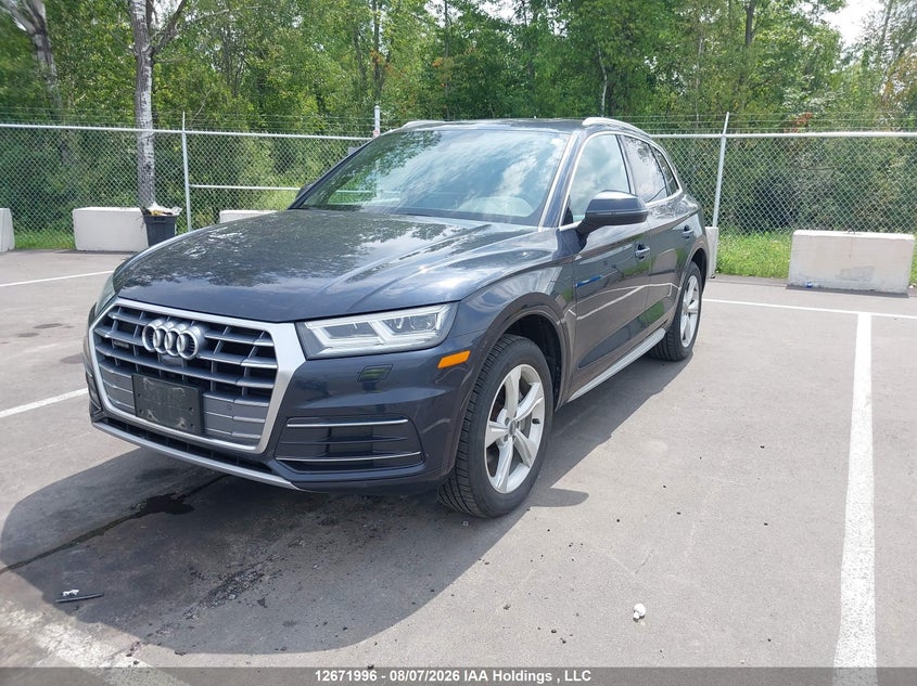 2019 Audi Q5, Water, IAAI, VIN WA1BNAFYXK2120788 — photo 2