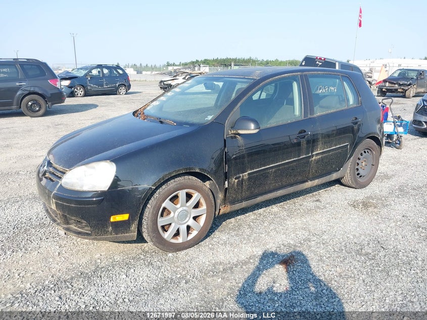 2008 Volkswagen Golf, Благодійність, IAAI, VIN WVWCA71K18W146631 — фото 2