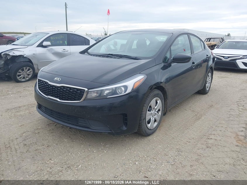2018 Kia Forte, Rear, IAAI, VIN 3KPFK4A75JE184190 — photo 2