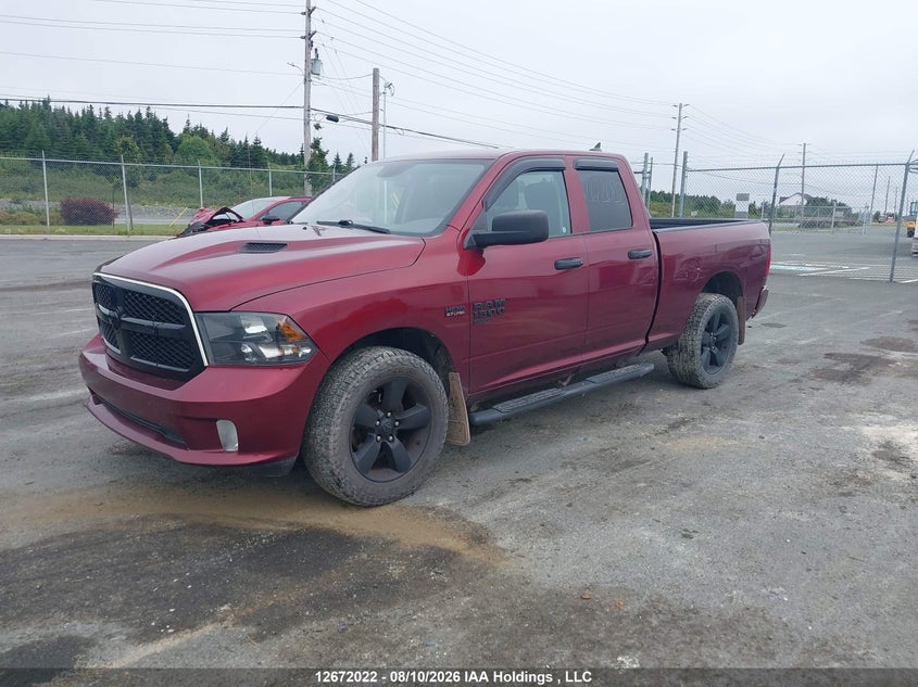 2020 RAM 1500, Изъятое, IAAI, VIN 1C6RR7FT4LS116406 — фото 2