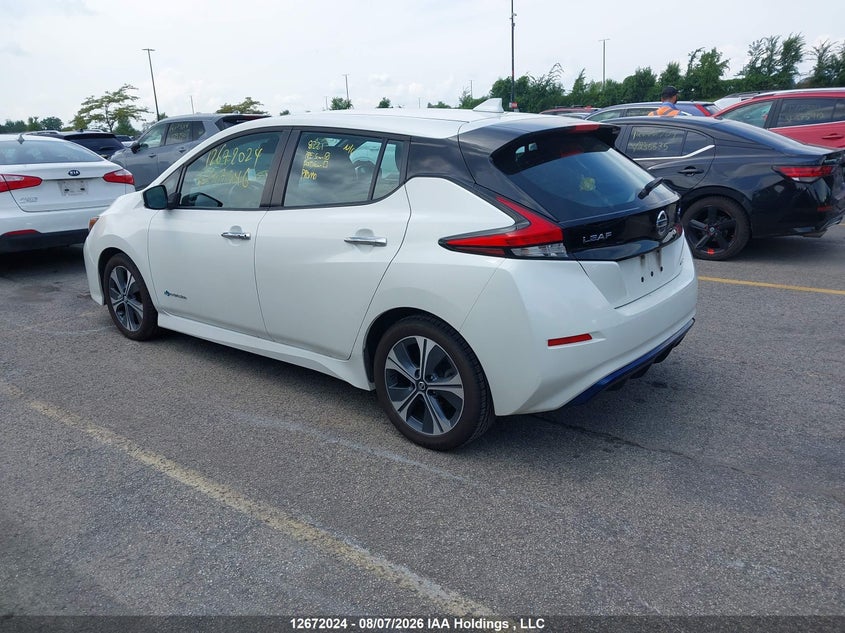 Vin: 1n4az1cp4jc307346, lot: 3075271, nissan leaf s/sl/sv 20183