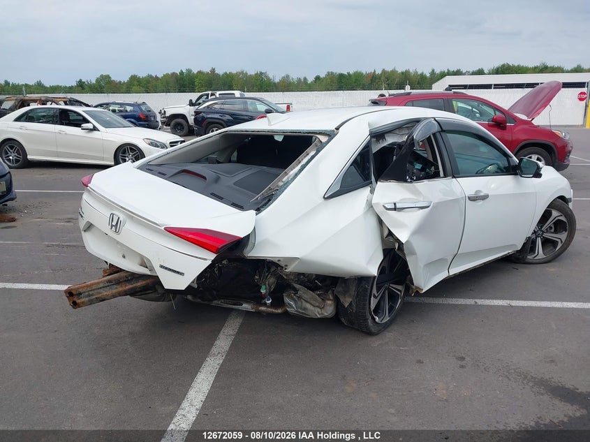 Vin: 2hgfc1f99gh109058, lot: 3075306, honda civic touring 20164
