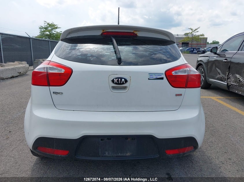 2015 KIA RIO SEDAN 1.6L I-4 DI, DOHC, VVT, 138HP