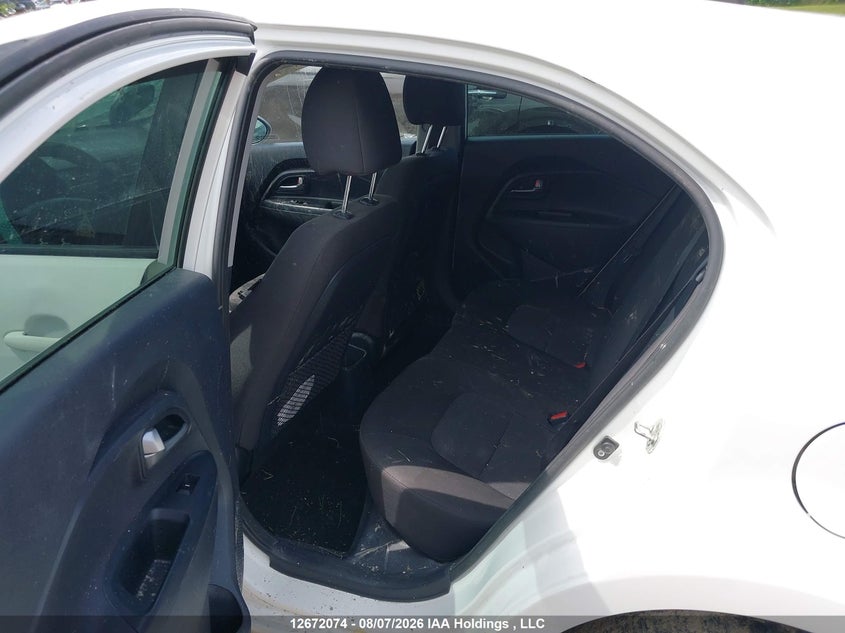2015 KIA RIO SEDAN 1.6L I-4 DI, DOHC, VVT, 138HP