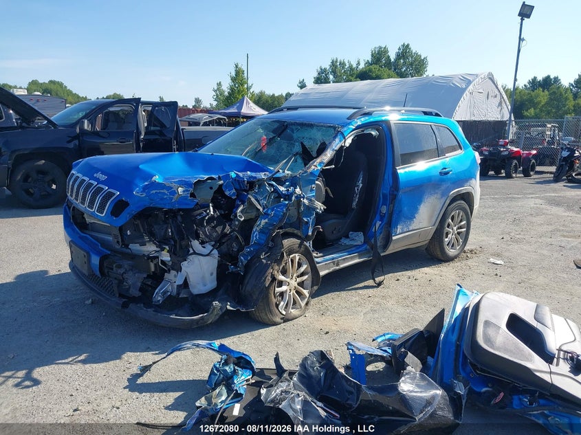 2022 Jeep Cherokee, Front, IAAI, VIN 1C4PJMCX6ND540349 — photo 2