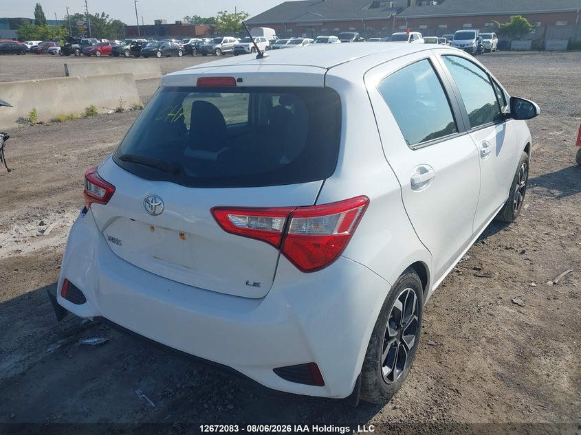 Vin: vnkktud30ja092726, lot: 3075330, toyota yaris l/le/se 20184