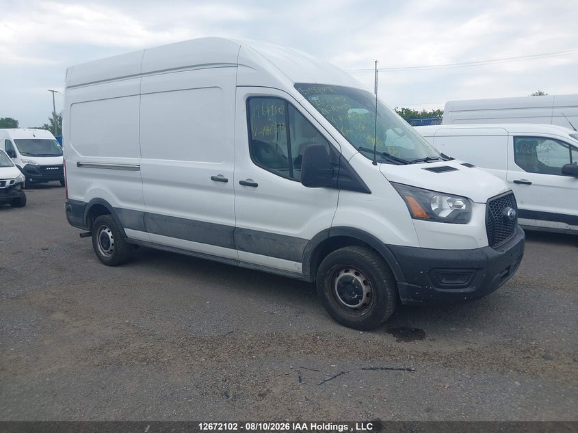 2024 Ford Transit T-250, Удар спереди, IAAI, VIN 1FTBR1X87RKA78373