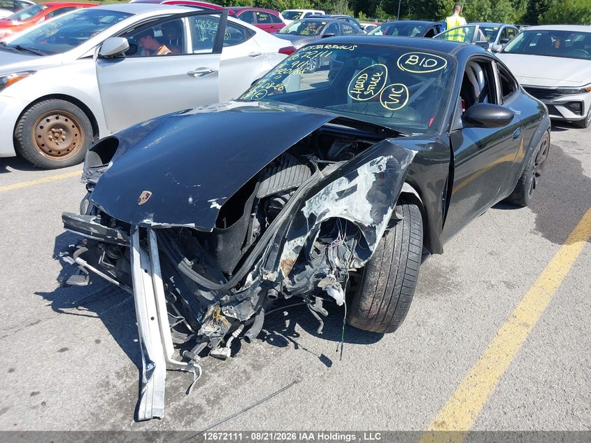 2000 Porsche 911, Front, IAAI, VIN WP0AA299XYS620188 — photo 2
