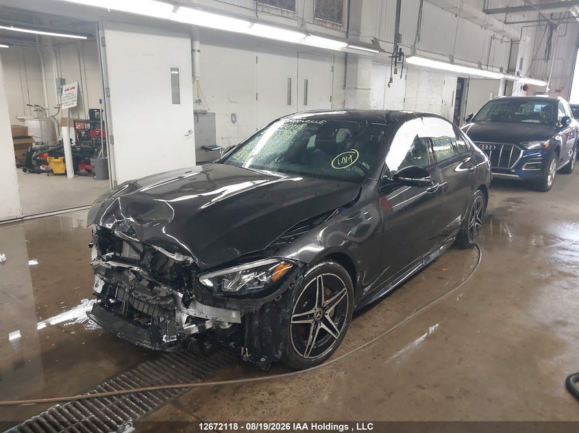 Vin: w1kaf4hb4pr113350, lot: 3075366, mercedes-benz c 300 4matic 20232