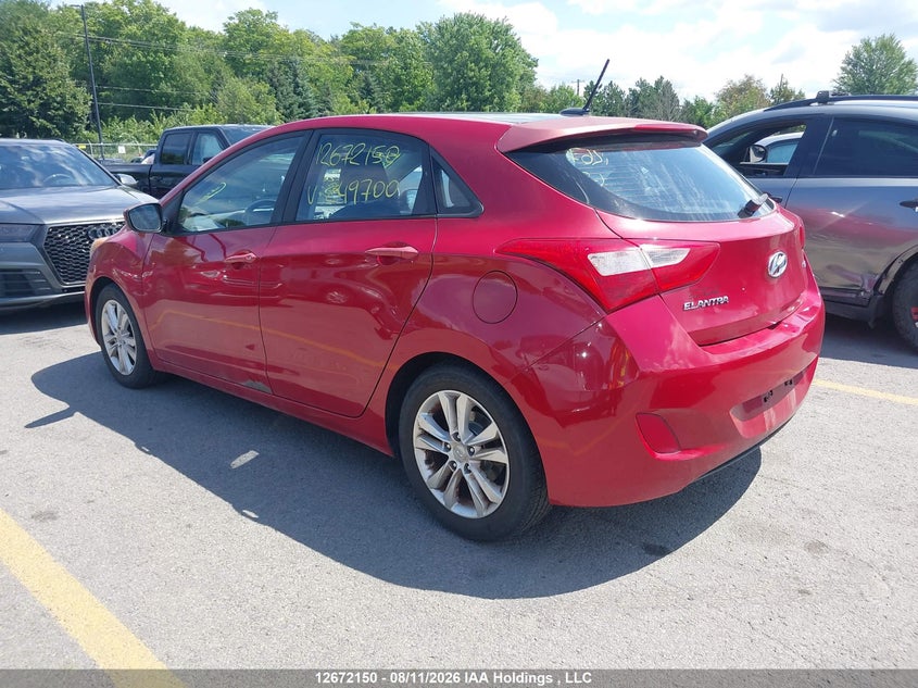 Vin: kmhd35lh4fu249700, lot: 3075406, hyundai elantra gt 20153