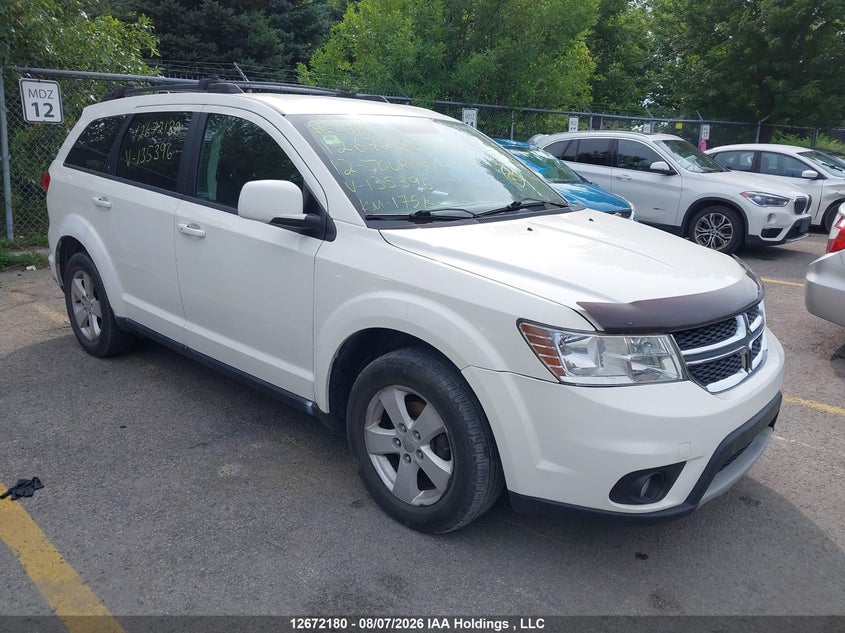 2012 Dodge Journey, Left Side, IAAI, VIN 3C4PDCCG5CT135396