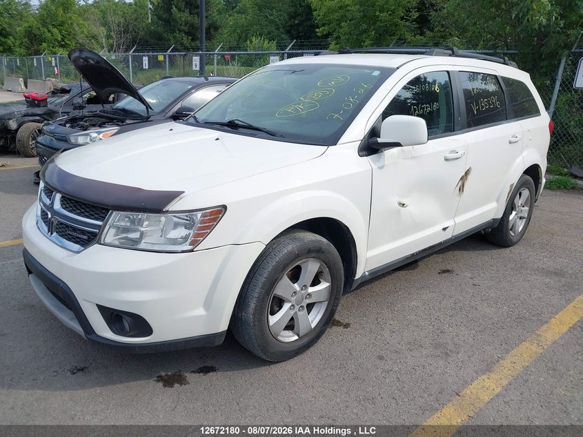 2012 Dodge Journey, Left Side, IAAI, VIN 3C4PDCCG5CT135396 — photo 2