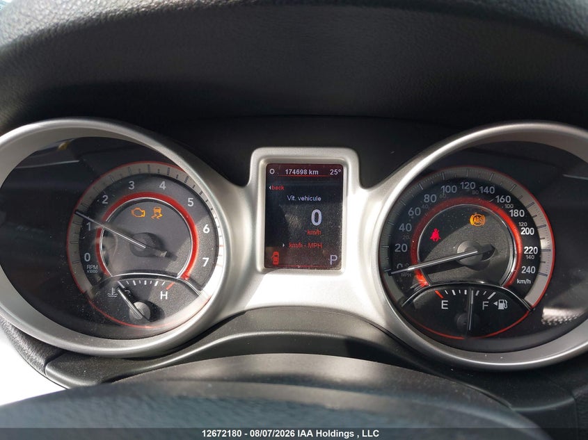 2012 DODGE JOURNEY SPORT UTILITY VEHICLE 3.6L V6 FI DOHC 24V NF4