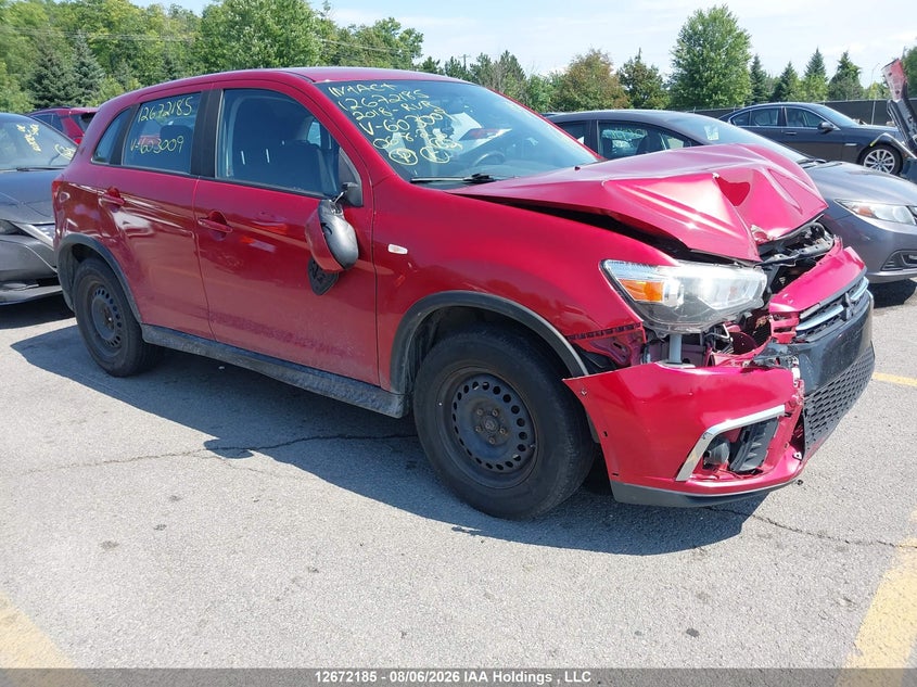 2018 Mitsubishi Rvr, Удар спереди, IAAI, VIN JA4AH3AU1JU603009