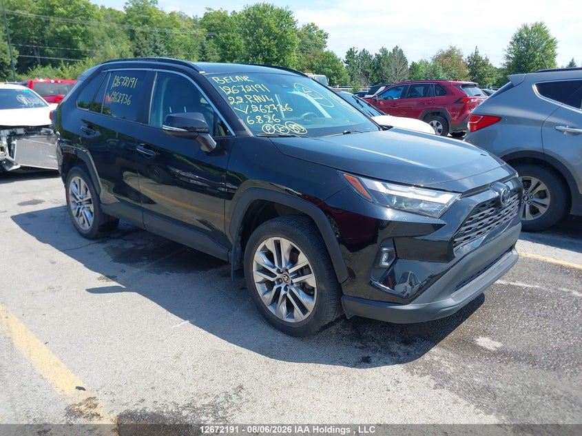 Vin: 2t3r1rfv8nc262736, lot: 3075447, toyota rav4 2022 img_1