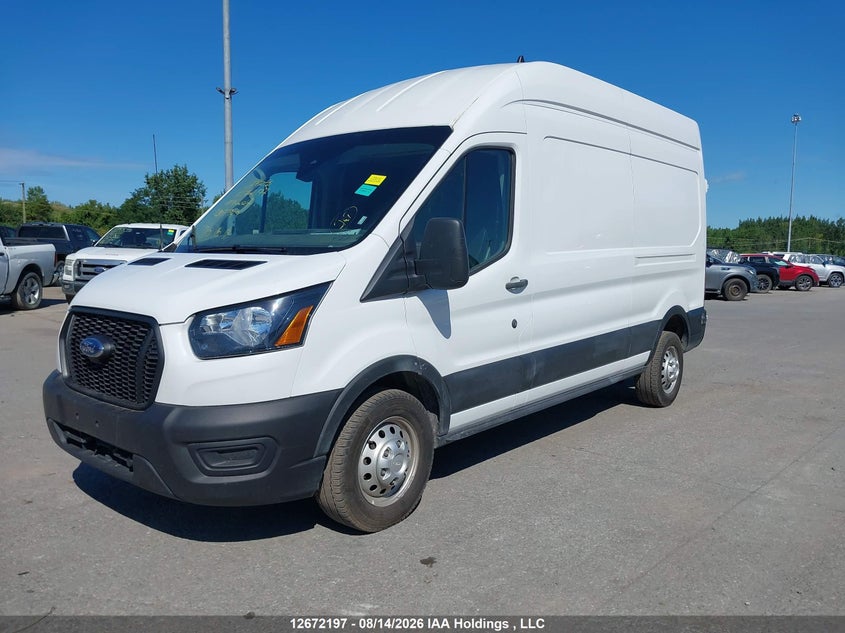 2024 Ford Transit, Left Rear, IAAI, VIN 1FTBR2X83RKB07969 — photo 2