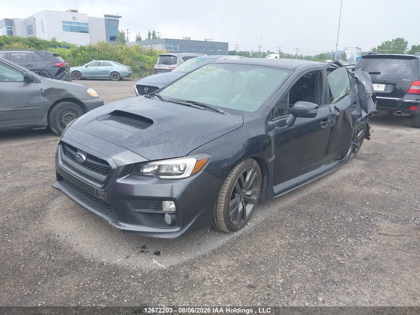 2017 Subaru WRX, Удар сзади, IAAI, VIN JF1VA1L62H9801857 — фото 2