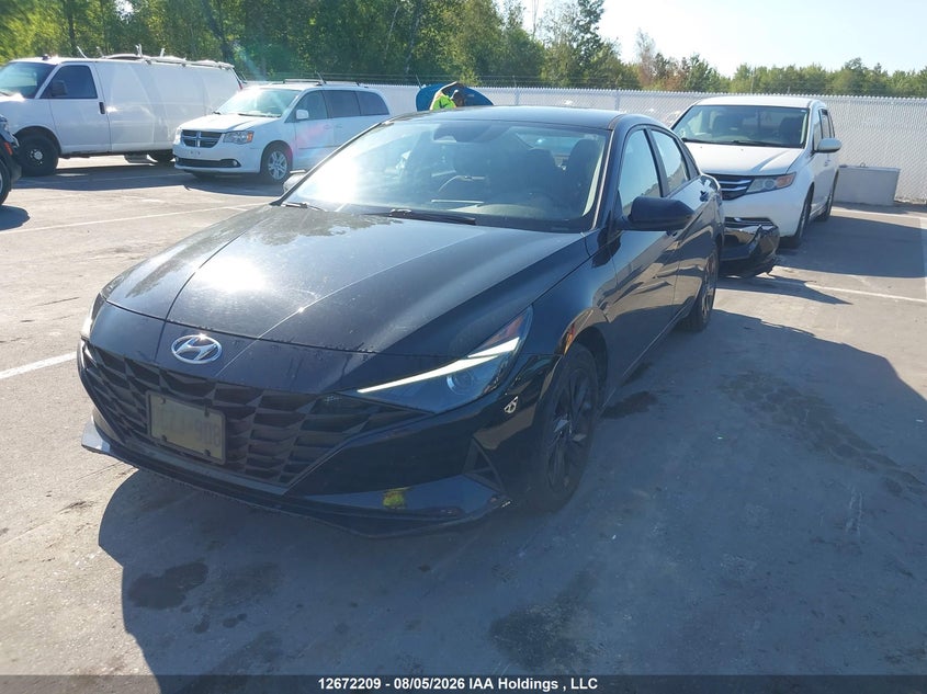Vin: kmhlm4ag9mu075505, lot: 3075465, hyundai elantra 20212