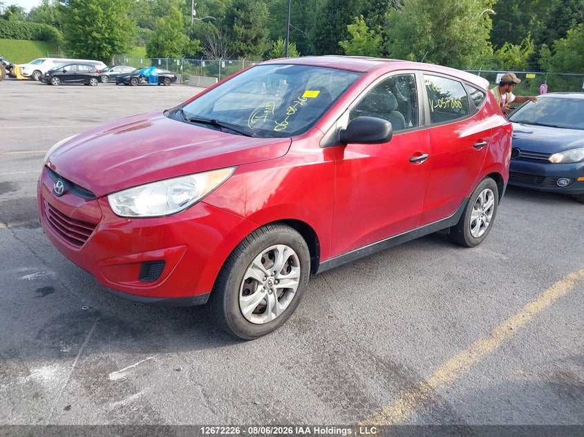 2010 Hyundai Tucson Gl, Charity, IAAI, VIN KM8JTCAC9AU057860 — photo 2
